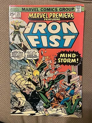 Buy Marvel Premiere Featuring Iron Fist #25 1975 • 15.98£