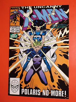 Buy Uncanny X-men # 250 - Vf- 7.5 - The Shattered Star - 1989 Silvestri Cover • 4.69£