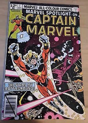 Buy Marvel Spotlight #1 Captain Marvel High Grade 1979 Bagged/boarded Free Uk P&p Nm • 6.99£