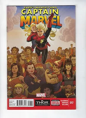 Buy Captain Marvel  # 17 Marvel Comics 2nd Appearance Kamala Khan Jan 2014 NM • 24.95£