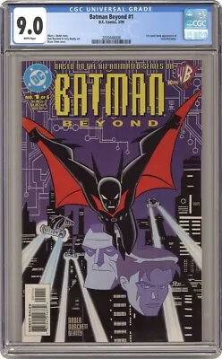 Buy Batman Beyond #1 - 1999 - CGC 9.0 - 1st Print - 1st Appearance Of Terry McGinnis • 338.69£
