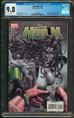 Buy She-Hulk #22 CGC 9.8 NM+/MT 1st Appearance Jazinda 2007 Marvel Comics • 74.28£