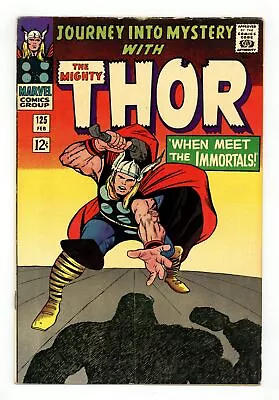 Buy Thor Journey Into Mystery #125 VG/FN 5.0 1966 • 66.71£