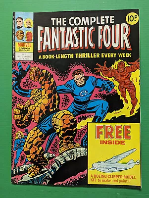 Buy The Complete Fantastic Four Comic No 2, October 5th 1977, Marvel UK • 6.99£