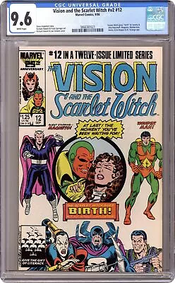 Buy Vision And The Scarlet Witch #12 CGC 9.6 1986 3866381021 • 87.95£