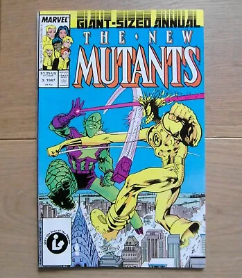 Buy THE NEW MUTANTS GIANT-SIZED ANNUAL #3 - Marvel 1987 Chris Claremont - VF+ • 3.19£