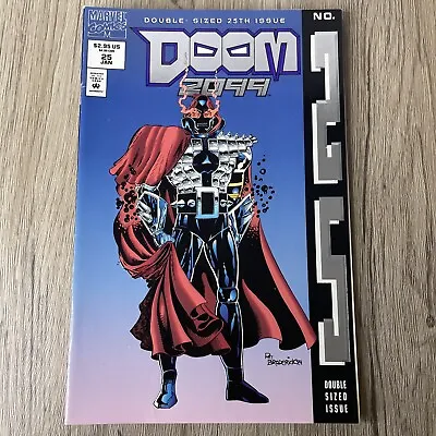 Buy Doom 2099 #25 [Silver Foil Cover, Double Sized, Marvel 1993] • 9.99£