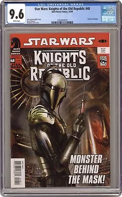 Buy Star Wars Knights Of The Old Republic #48 CGC 9.6 2009 3703442019 • 83.01£