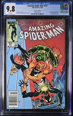 Buy Amazing Spider-Man #257 (1984) 2nd Puma Appearance  - Rare CGC 9.8 Newsstand • 789.82£