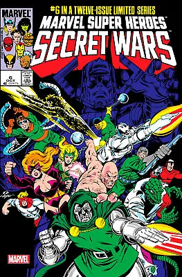 Buy Marvel Super Heroes Secret Wars #6 Facsimile Edition 6/1/24 Presale • 3.95£