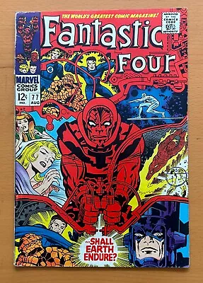 Buy Fantastic Four #77 (Marvel 1968) VG+ Silver Age Comic • 33.75£