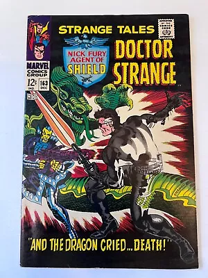 Buy Strange Tales #163 VF- Marvel Jim Steranko Cover Art  • 28.38£
