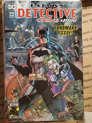 Buy 2019 Batman DETECTIVE COMICS #1000  Single Issue  NEW/UNREAD Jim Lee Cover 1ST!! • 5.49£