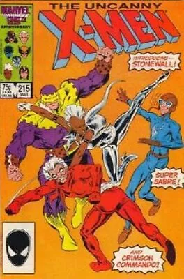 Buy Uncanny X-Men (Vol 1) # 215 FN- (Fine Minus-) Marvel Comics AMERICAN • 8.98£