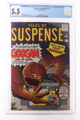 Buy Tales Of Suspense #17 - Atlas Comics 1961 CGC 5.5 Stan Lee Story Steve Ditko And • 196.30£