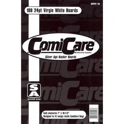 Buy Comic Care Silver Age Comic Book Backing Boards 7  X 10 1/2  • 19.27£