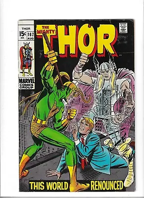 Buy The Mighty Thor # 167 Fine Plus [Loki] • 29.95£