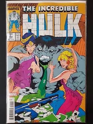Buy The Incredible Hulk #347 Facsimile Edition Marvel 2023 VF/NM Comics Book • 2.40£