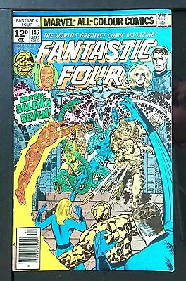 Buy Fantastic Four (Vol 1) # 186 FN- (Fine Minus-) Price VARIANT RS003 AMERICAN • 10.49£