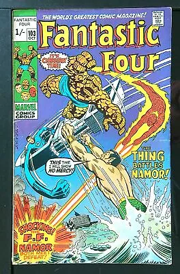 Buy Fantastic Four (Vol 1) # 103 Fine (FN) Price VARIANT RS003 Marvel Comics BRONZE • 35.24£