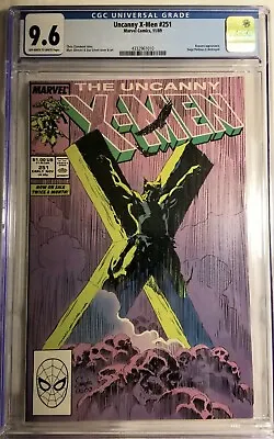 Buy UNCANNY X-MEN 11/89 ISSUE #251 CGC 9.6 OFFW-WP(Reavers Appearance) • 42.58£