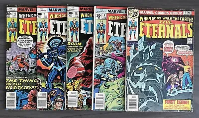 Buy Eternals #1 -#16 Lot Of 5 Origin And 1st Appearance ! Jack Kirby Art And Script! • 31.54£