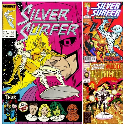 Buy Silver Surfer U PICK Comic 1-146 4 8 13 34 35 44 117 128 1987 Marvel St812 • 9.04£