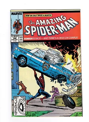 Buy Amazing Spider-man #306, VF- 7.5, Action Comics #1 Homage Cover • 18.97£
