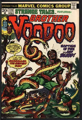 Buy Strange Tales #170 5.5 // 2nd Appearance Brother Voodoo Marvel 1973 • 26.88£