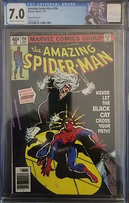 Buy Amazing Spider-Man #194 CGC 7.0 NEWSSTAND CUSTOM LABEL • 225.20£