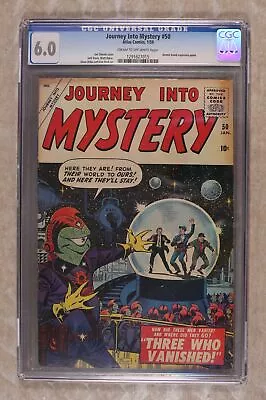 Buy Journey Into Mystery #50 CGC 6.0 1959 1291627015 • 320.20£