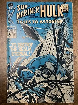 Buy Tales To Astonish #98 (Marvel, 1967) 1st Cameo Lord Seth Dan Adkins GD/VG • 28.46£