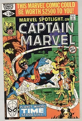 Buy Marvel Spotlight #8 September 1980 F/VF Captain Marvel, Frank Miller Cover • 4.74£