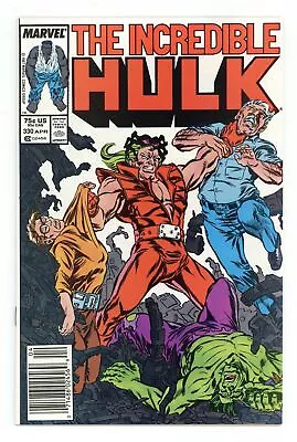 Buy Incredible Hulk #330D FN/VF 7.0 1987 • 19.19£