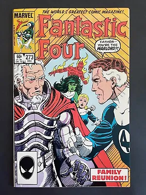 Buy Fantastic Four #273 - 1st Nathaniel Richards Marvel 1984 Comics NM • 18.70£
