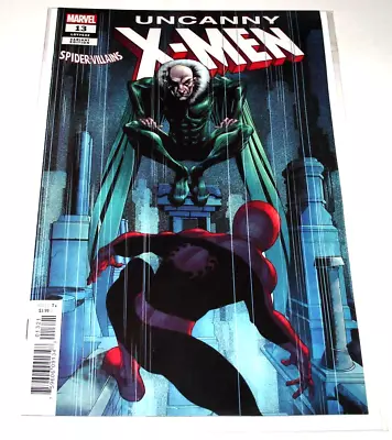 Buy UNCANNY X-MEN # 13 Marvel Comic (May 2019) NM SPIDER-VILLAINS VARIANT COVER • 3.95£