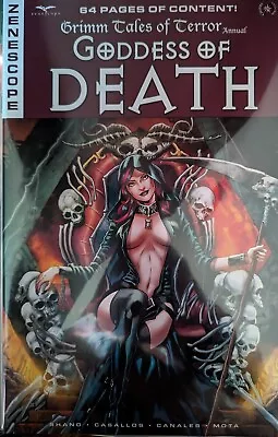 Buy Zenescope Presents Tales Of Terror Quarterly Annual: Goddess Of Death #1 Cover B • 7.11£