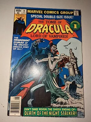 Buy Tomb Of Dracula 70 - 1979 - Gene Colan, Tom Palmer Final Issue • 2£