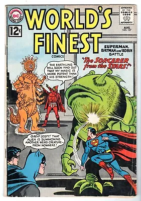 Buy World's Finest #127 With Superman, Batman, Aquaman & Green Arrow, VG Condition • 15.83£