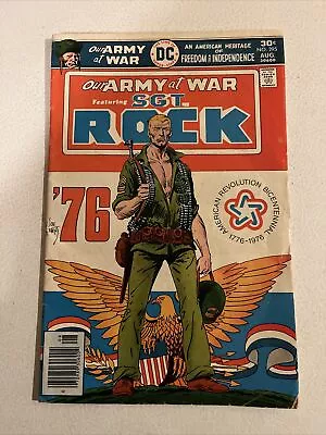 Buy DC Comics Our Army At War Sgt Rock #295 August 1976 Bicentennial Issue • 7.96£