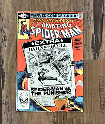 Buy The Amazing Spider-Man King-Size Annual 1981 #15 Miller Punisher Doc Oct • 10.24£