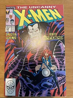 Buy UNCANNY X-MEN #239 Comic Marvel Comics 1st Mr Sinister Cover • 13£