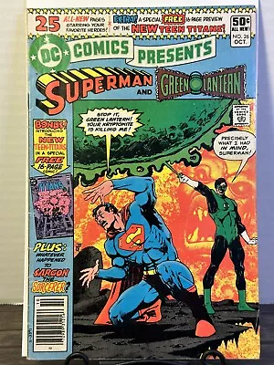 Buy DC Comics Presents #26 1st Teen Titans Raven Cyborg Starfire 1980 Starlin • 79.06£
