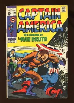 Buy Captain America 121 VF- 7.5 High Definition Scans* • 26.87£