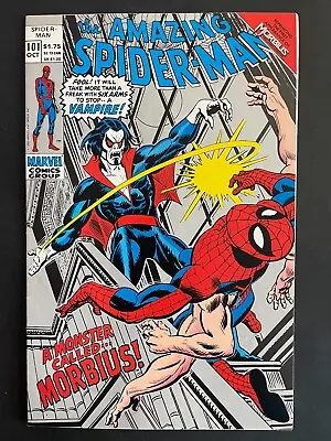 Buy Amazing Spider-Man #101 - 1st Morbius Marvel Comics 2nd Print • 15.47£