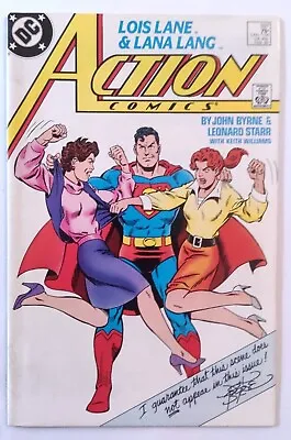 Buy Action Comics #597 1987 DC,  John Byrne, 6.5 FN+ • 1.04£