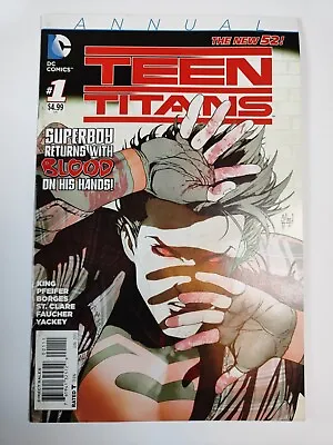 Buy Issue 1 - Teen Titans Comic X 14 Job Lot / Bundle + Annuals - New 52 - DC Comics • 20.99£