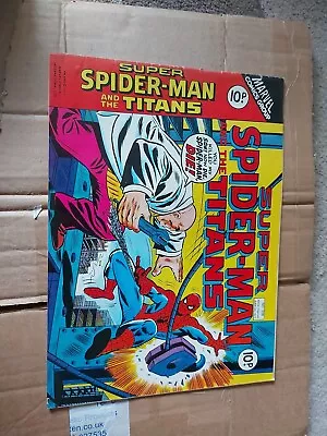 Buy Super Spider-Man With The Titans #228 UK Magazine June 22 1977 X-Men • 0.99£