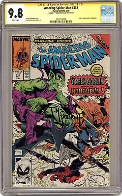 Buy Amazing Spider-Man #312 CGC 9.8 SS Todd McFarlane. 1989 2567706009 • 290.37£