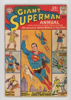 Buy Superman Annual 6 Reprints Adventure Comics 247, Etc. Solid Copy • 24.07£
